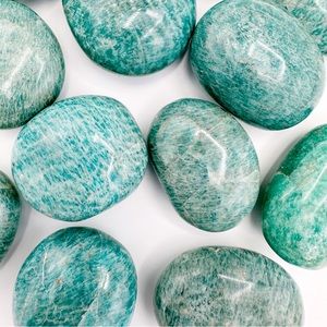 Amazonite Palm Stones - Harmonize Your Spirit